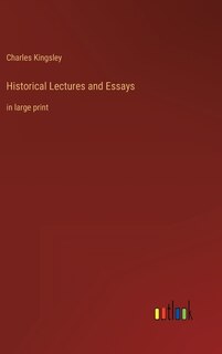 Front cover_Historical Lectures and Essays