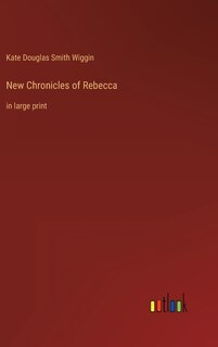 Front cover_New Chronicles of Rebecca