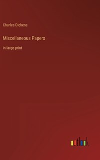 Front cover_Miscellaneous Papers