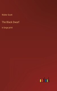 Couverture_The Black Dwarf