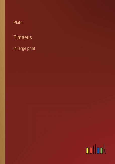 Front cover_Timaeus