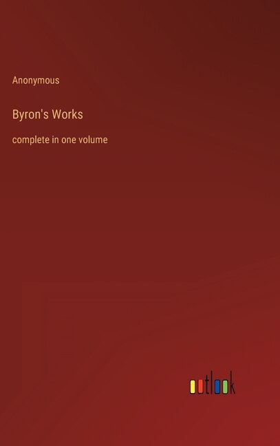 Front cover_Byron's Works