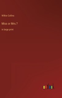 Front cover_Miss or Mrs.?