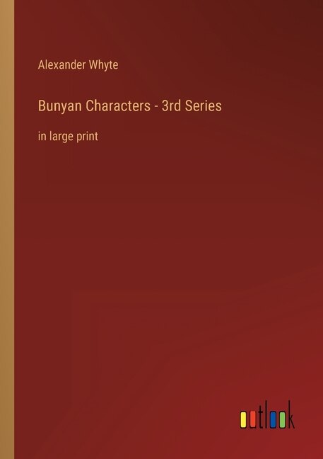 Front cover_Bunyan Characters - 3rd Series