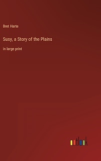 Front cover_Susy, a Story of the Plains