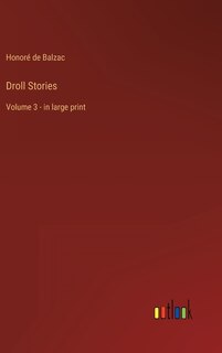 Front cover_Droll Stories