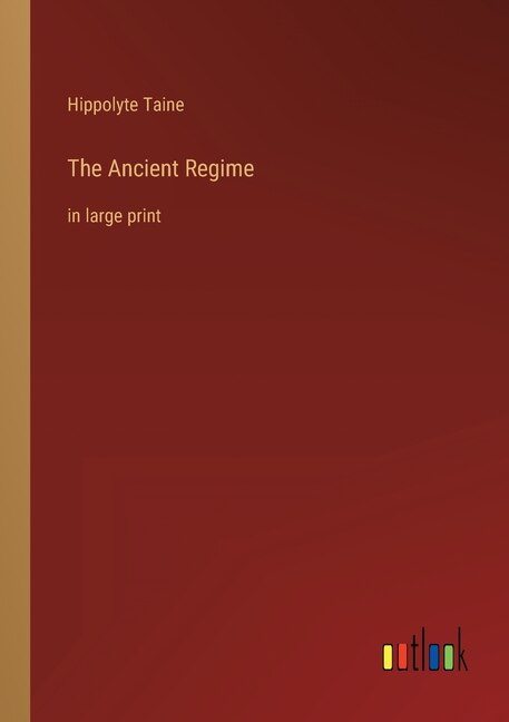 Front cover_The Ancient Regime