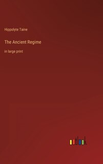 Front cover_The Ancient Regime
