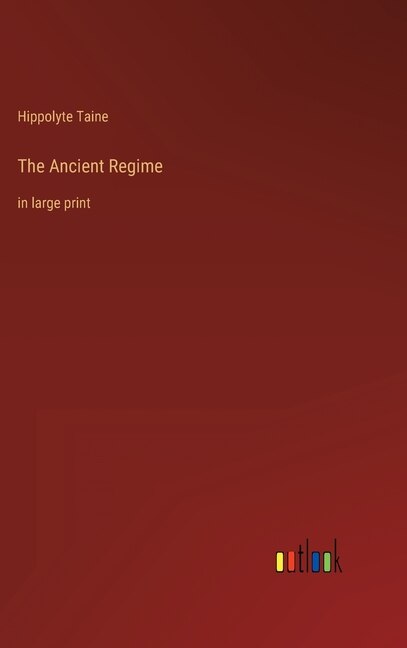 Front cover_The Ancient Regime