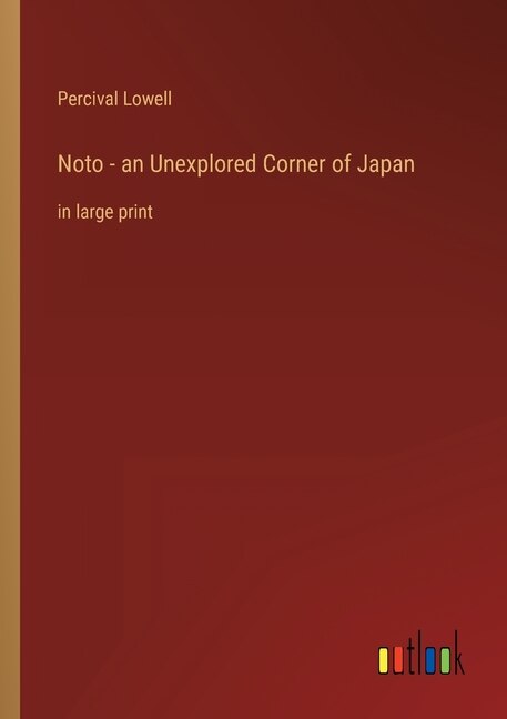 Front cover_Noto - an Unexplored Corner of Japan