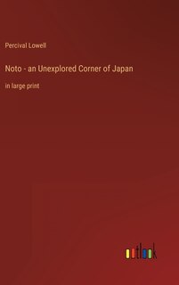 Front cover_Noto - an Unexplored Corner of Japan
