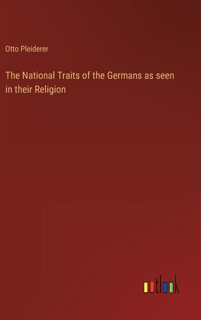 Couverture_The National Traits of the Germans as seen in their Religion