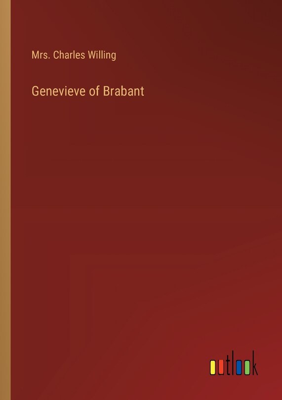 Front cover_Genevieve of Brabant