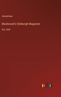 Front cover_Blackwood's Edinburgh Magazine