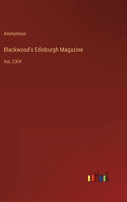 Front cover_Blackwood's Edinburgh Magazine