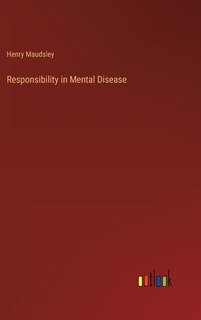 Front cover_Responsibility in Mental Disease
