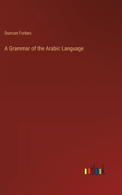 Front cover_A Grammar of the Arabic Language