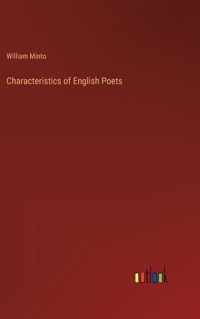 Couverture_Characteristics of English Poets