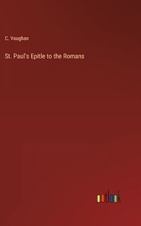 Front cover_St. Paul's Epitle to the Romans
