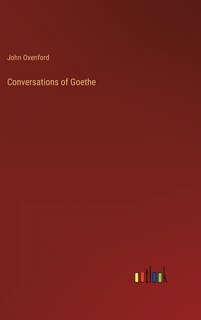Couverture_Conversations of Goethe