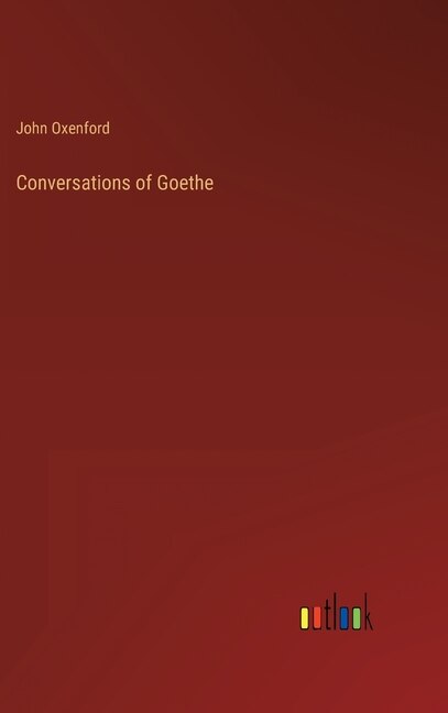 Couverture_Conversations of Goethe