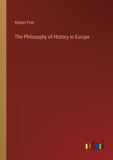 Front cover_The Philosophy of History in Europe