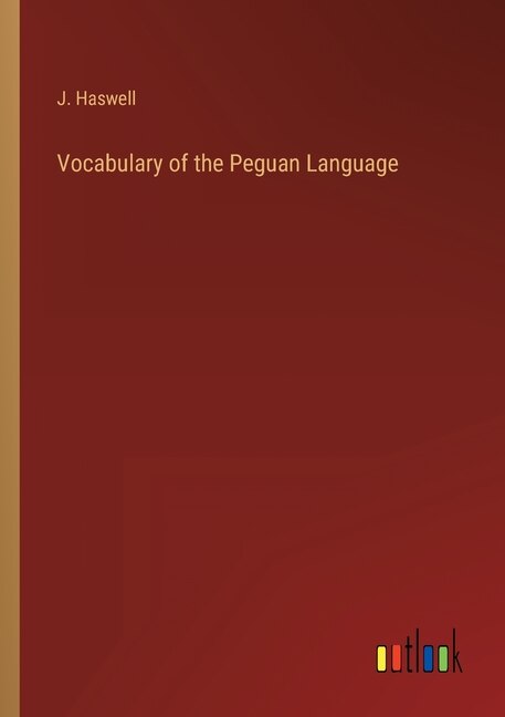 Front cover_Vocabulary of the Peguan Language