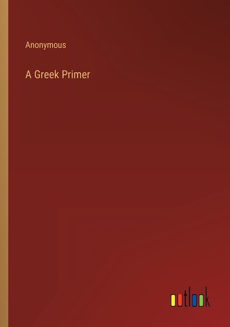 Front cover_A Greek Primer