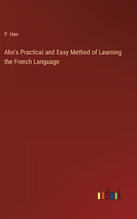 Front cover_Ahn's Practical and Easy Method of Learning the French Language