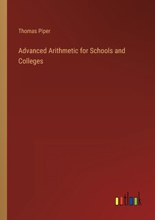 Front cover_Advanced Arithmetic for Schools and Colleges
