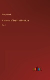 Couverture_A Manual of English Literature