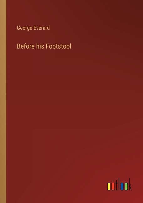 Front cover_Before his Footstool