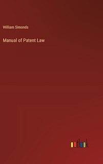 Front cover_Manual of Patent Law
