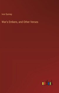 Front cover_War's Embers, and Other Verses