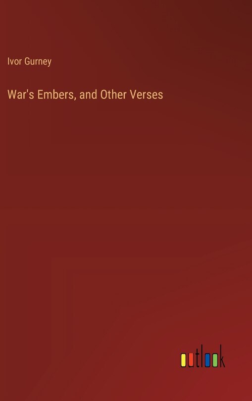 Front cover_War's Embers, and Other Verses