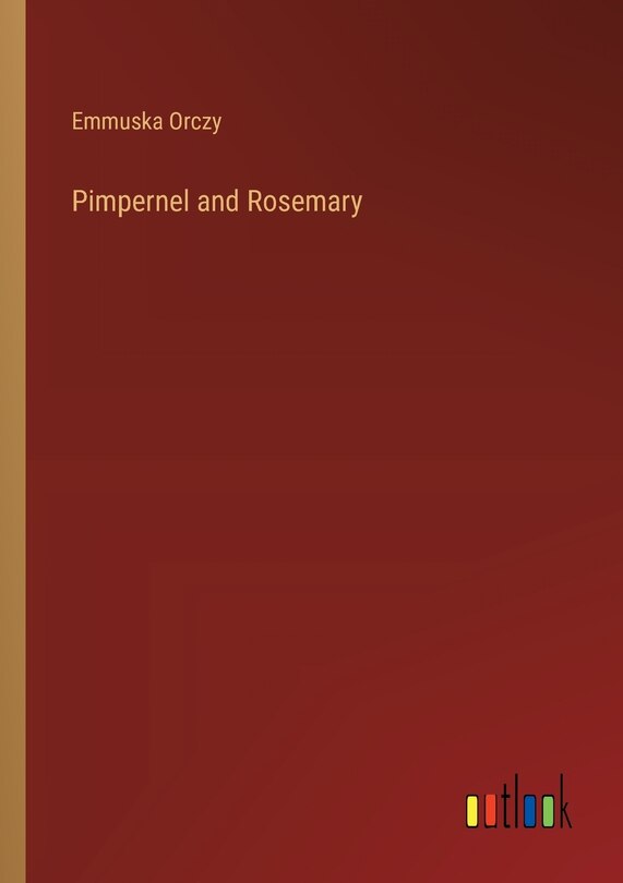 Couverture_Pimpernel and Rosemary
