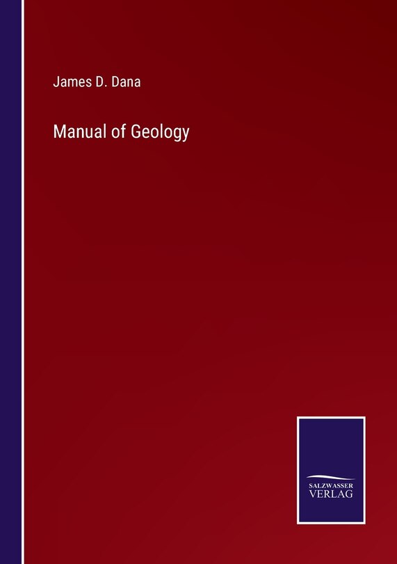 Front cover_Manual of Geology