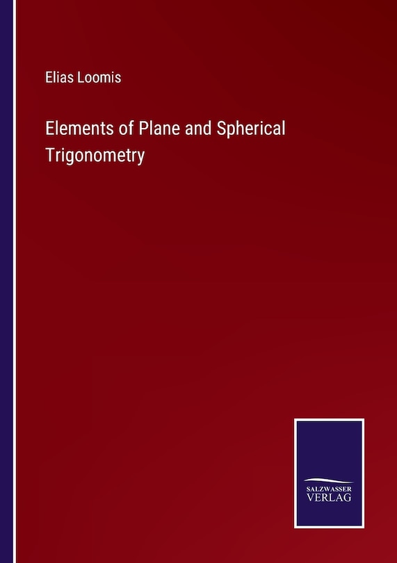 Couverture_Elements of Plane and Spherical Trigonometry