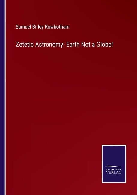 Front cover_Zetetic Astronomy