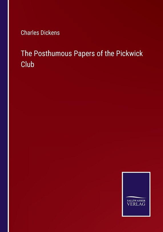 Front cover_The Posthumous Papers of the Pickwick Club