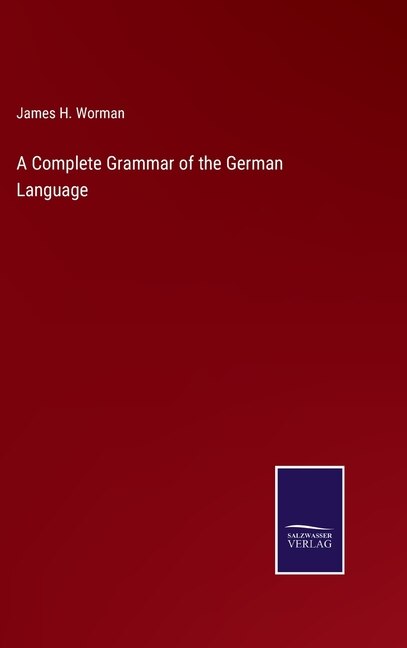 Couverture_A Complete Grammar of the German Language