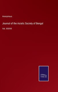 Front cover_Journal of the Asiatic Society of Bengal