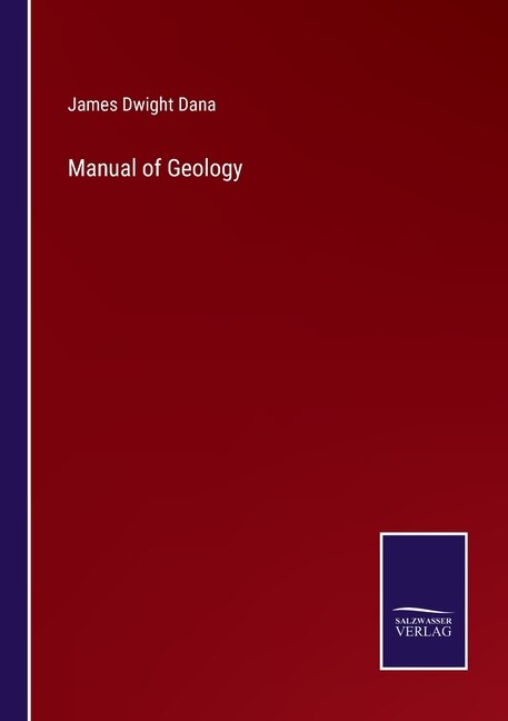 Front cover_Manual of Geology