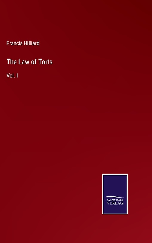 Front cover_The Law of Torts