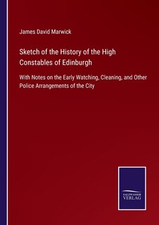 Couverture_Sketch of the History of the High Constables of Edinburgh