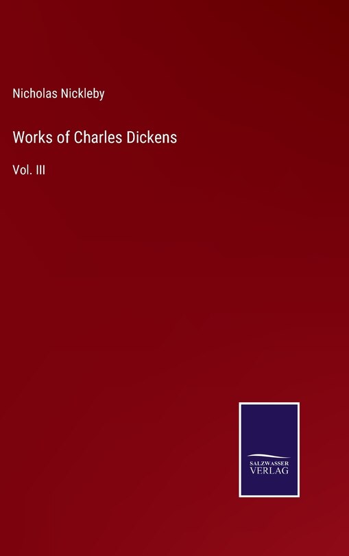 Couverture_Works of Charles Dickens