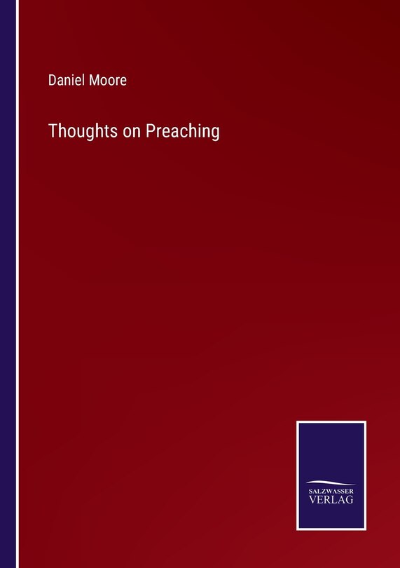 Couverture_Thoughts on Preaching