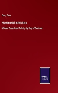 Front cover_Matrimonial Infelicities