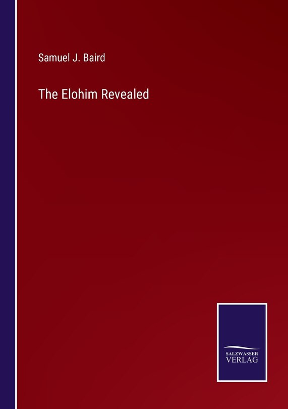 Front cover_The Elohim Revealed