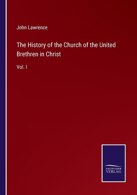 Front cover_The History of the Church of the United Brethren in Christ